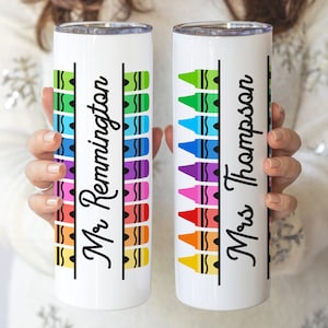Teacher Tumbler Personalized Tumbler Gift for Teacher Custom Teacher Name Gift Teacher Appreciation Gift End of Year Teacher Tumbler