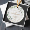 Mr and Mrs Christmas Ornament - First Christmas Married Ornament - Our First Christmas Married as Mr and Mrs Ornament - Personalized