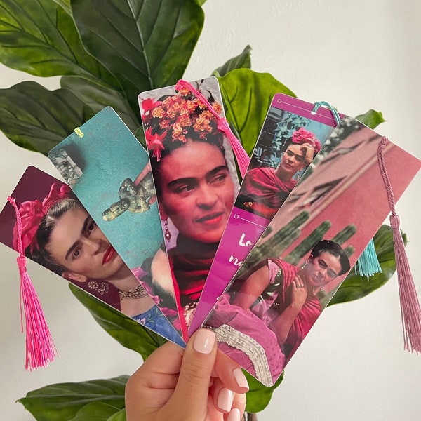 Frida Kahlo Inspired Quote Bookmarks