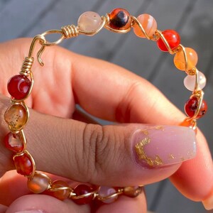 Wrapped in a Daydream Beaded Bangle