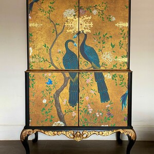 Oriental drinks cabinet discount