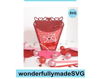 Party favour box SVG l Valentine gift box svg l Charcuterie box SVG l Favour box svg l gift box  SVG ; Candy gift box svg.