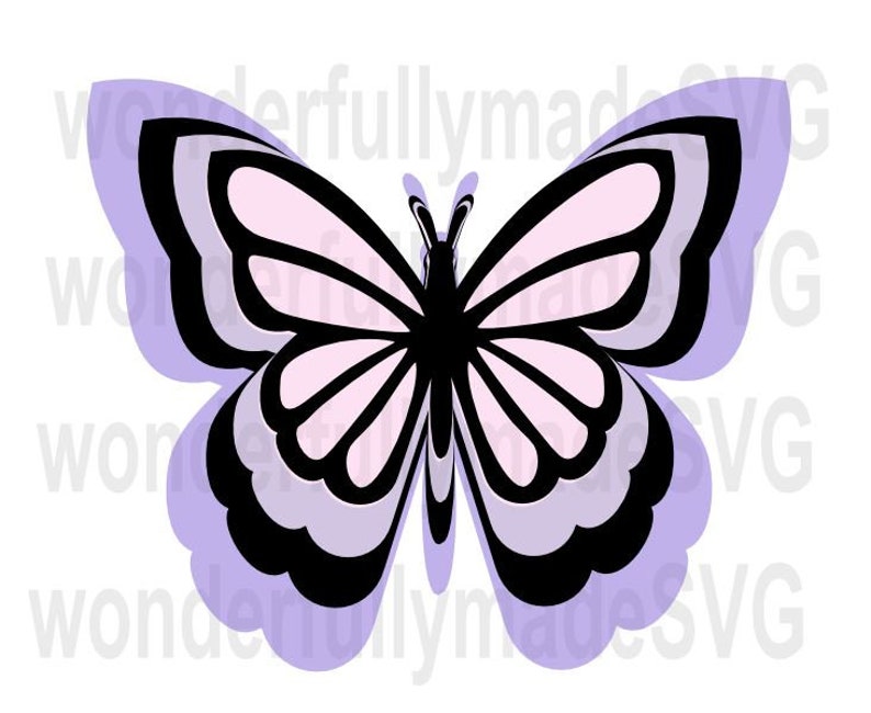 Download Butterfly Svg 3d Butterfly 5 Layers Butterfly Butterfly Wall Decor Svg For Cricut Nursery Decor Cutting File Scrapbooking Papercraft Vadel Com