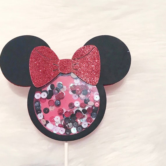 Download Minnie Mouse Theme Shaker Cake Topper Svg Cake Topper Svg Etsy