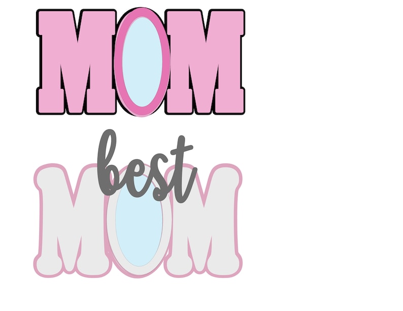 Download MOM Shaker Cake Topper Cut File for Cricut and Silhouette ...