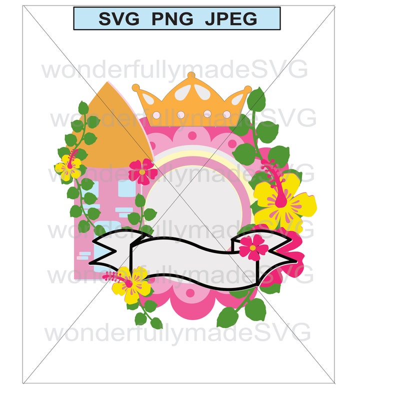 Download Castle shaker topper svg Princess castle shaker svg | Etsy