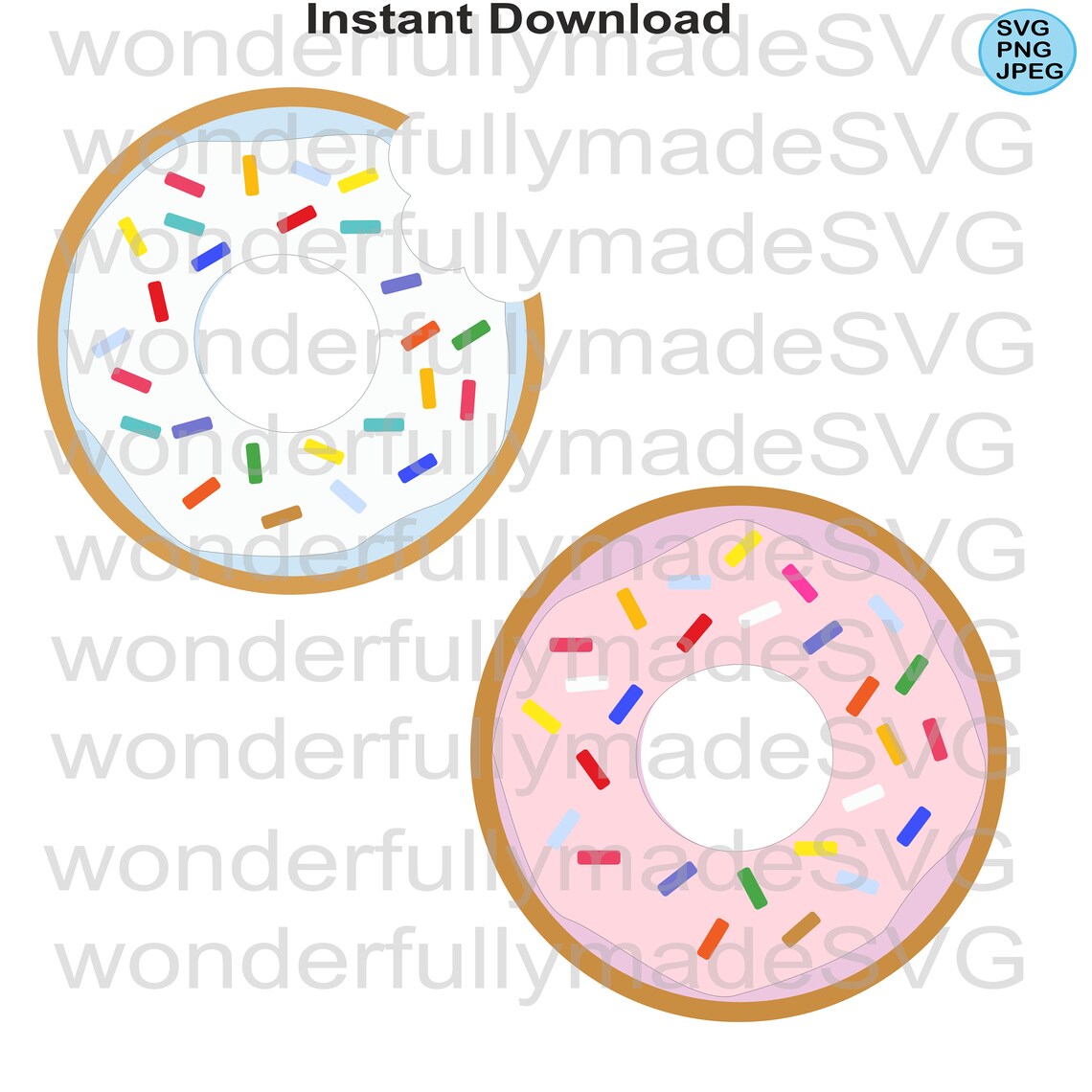 Download Donut svg Layered donut svg Sprinkle donut SVG SVG for | Etsy