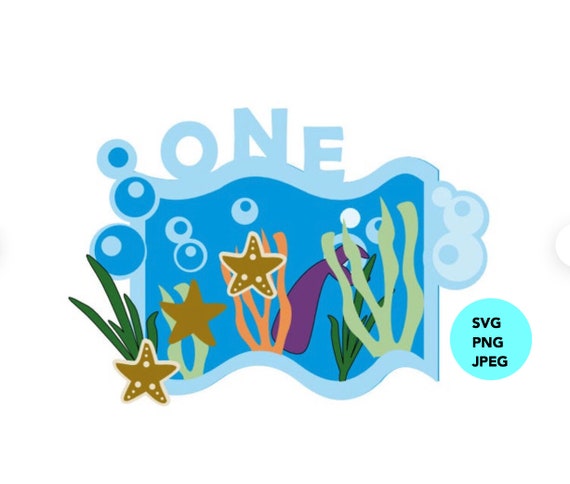 Download Under The Sea Shaker Cake Topper Svg Fish Tank Shaker Cake Etsy