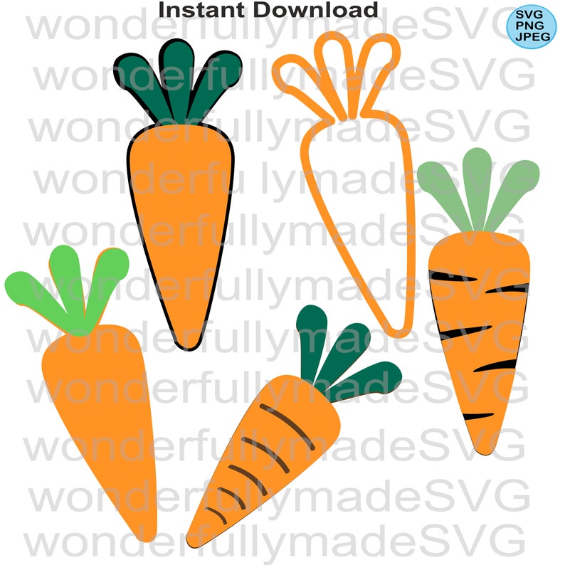 Download Easter Svg Carrot Svg Svg For Cricut Layered Carrot Svg Clip Art Art Collectibles Cd J Net