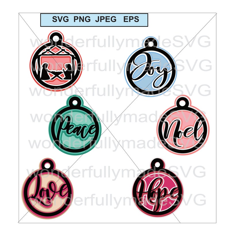 Download Ultimate List! 30+ Unique Layered Ornament SVG ...