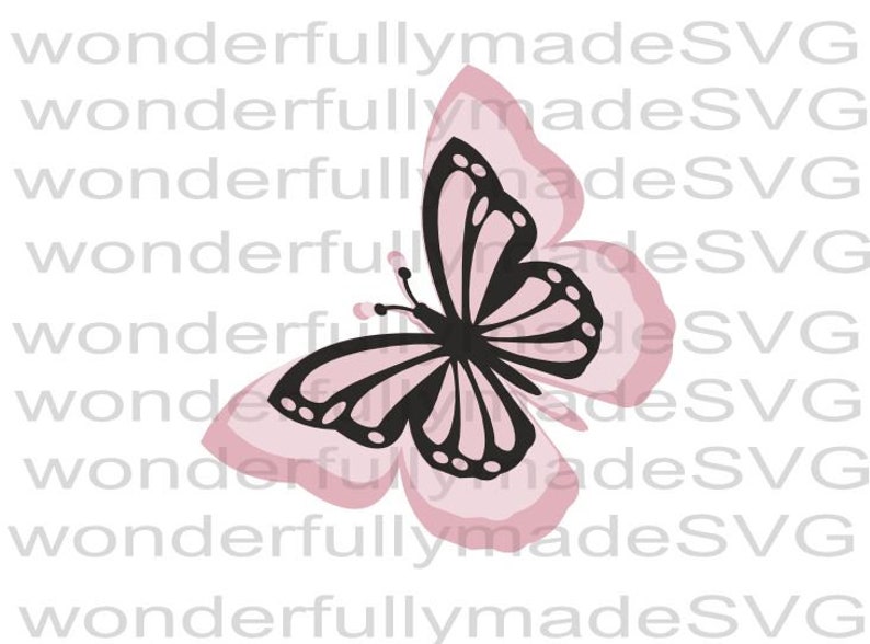 Free Free 100 Layered 3D Butterfly Svg SVG PNG EPS DXF File