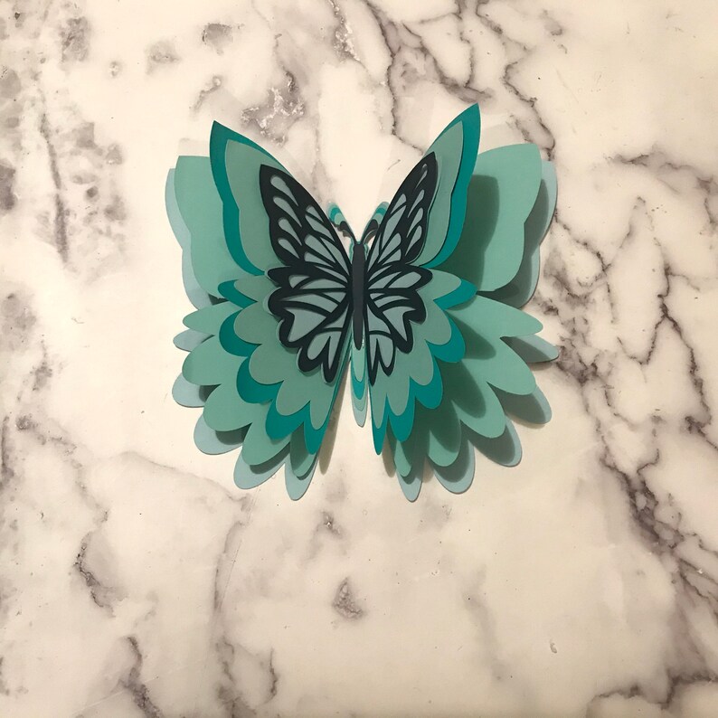 Free Free 72 Layered 3D Butterfly Svg SVG PNG EPS DXF File