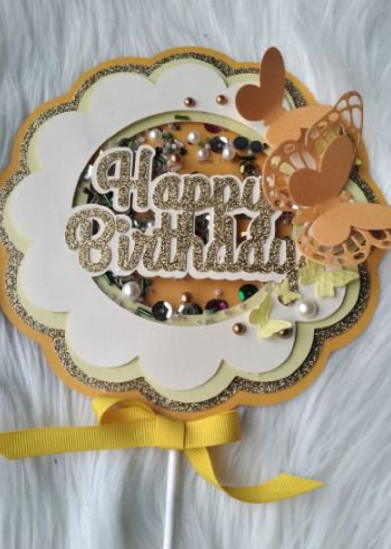 Download Shaker cake topper SVG Topper shaker Happy Birthday Shaker ...
