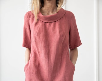 Jurk van 100% puur linnen / 1209