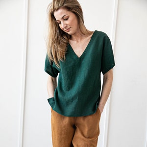 100% Linen Tunic/ 1505