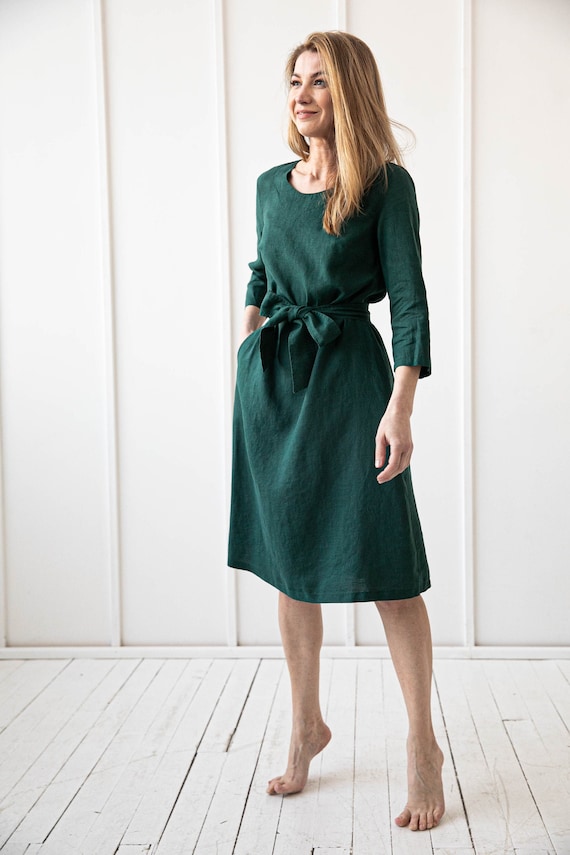 line and dot suede dress The Good Journey Long Sleeve Suede Mini Dress, Womens, 16, BROWN main image 0