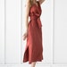 Long 100% Linen Dress, Linen Dress Plus Size