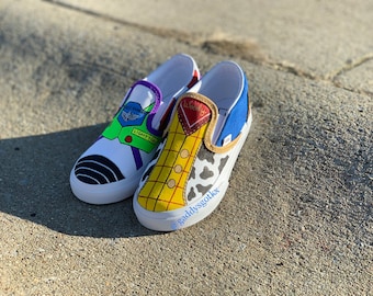 custom toy story vans