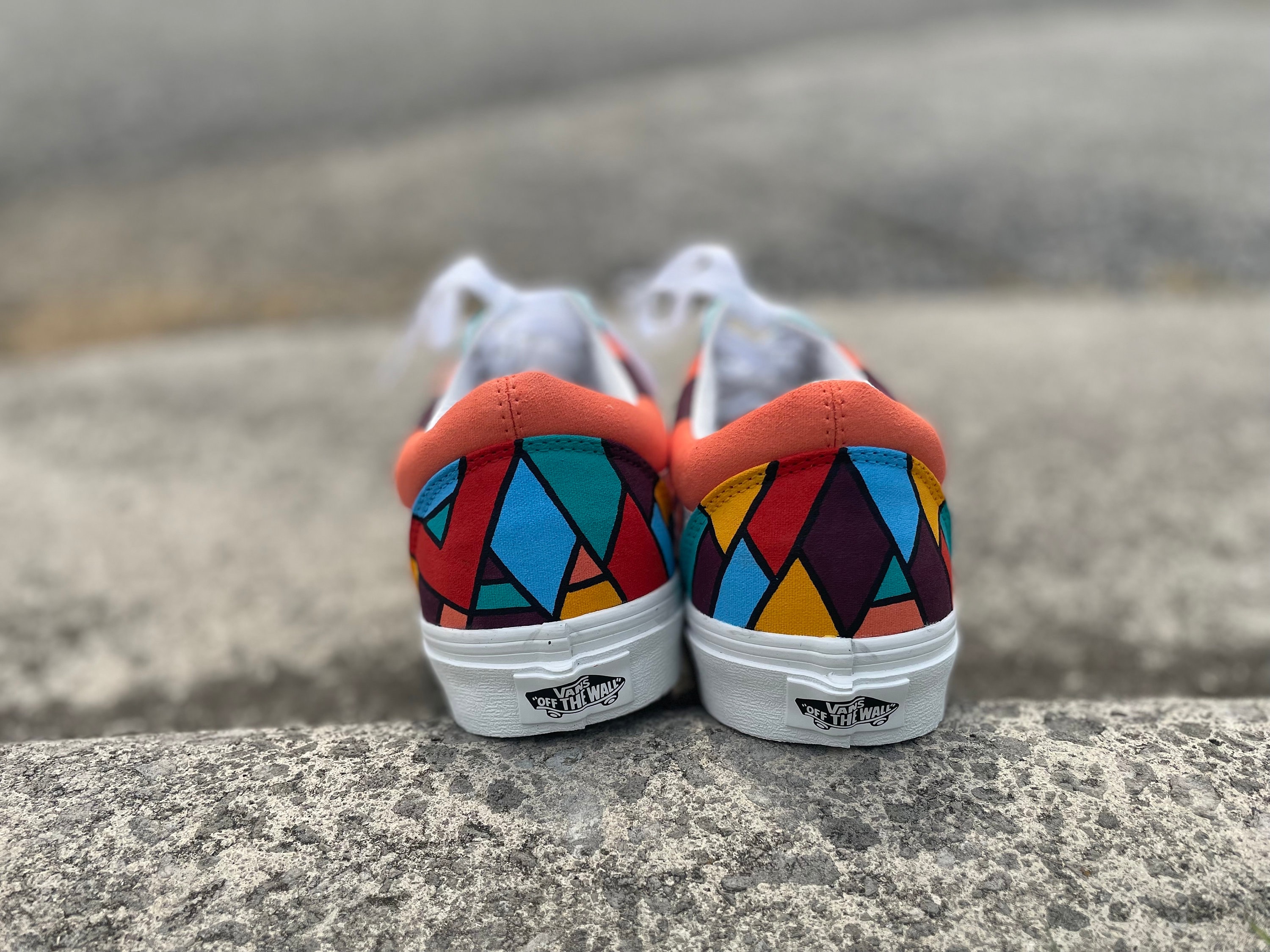 Vansカラフルお洒落 Yellow Womens Colorful Vans OTW By Vans Women's Sk8-Hi LX OG X