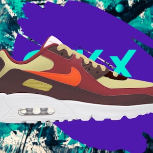 Custom air max 90 “Fall leaves”