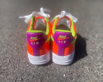 Buy Neon Drip Custom Air Force 1's Online in India