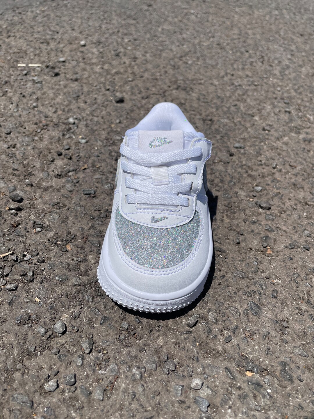 glitter air force 1 junior