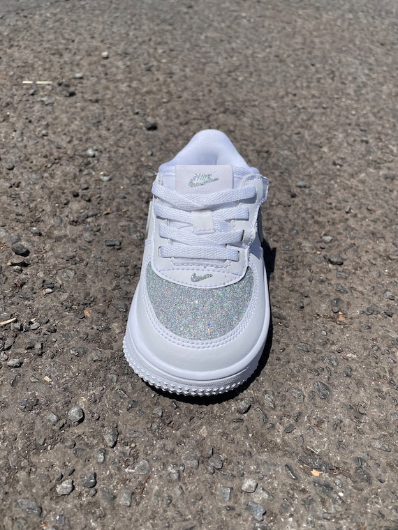 Glitter Air Force 1's (kids) - Etsy