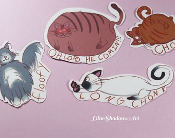 Chonky Cats Sticker Pack