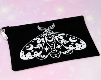 Customizable Mystical Moth Pencil Case