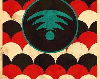 Free Wifi - Vintage Cute Style 12" by 18" Parody Poster