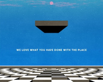 We Love What You Have Done With The Place - Retro Scifi Liminal Space Parody Print