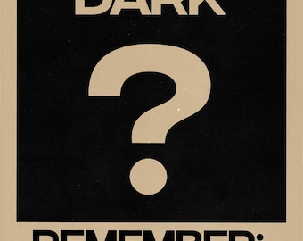 Getting Dark? - The Workplace Sign