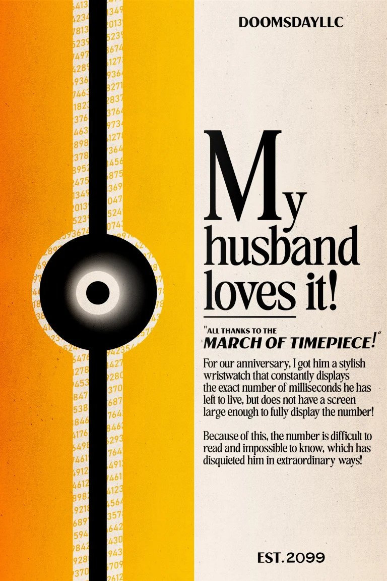 My Husband Loves It! - Retro Magazine Ad Parody