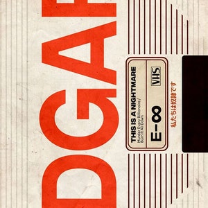 Cartel de propaganda de parodia anticapitalista VHS - IDGAF