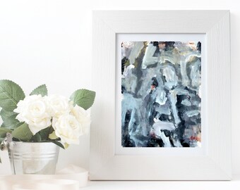 Druckbare abstrakte moderne Kunstwerk, bunte Original Acryl Aquarell, digitaler Download Kunst für Home Dorm Büro Dekor Handwerk