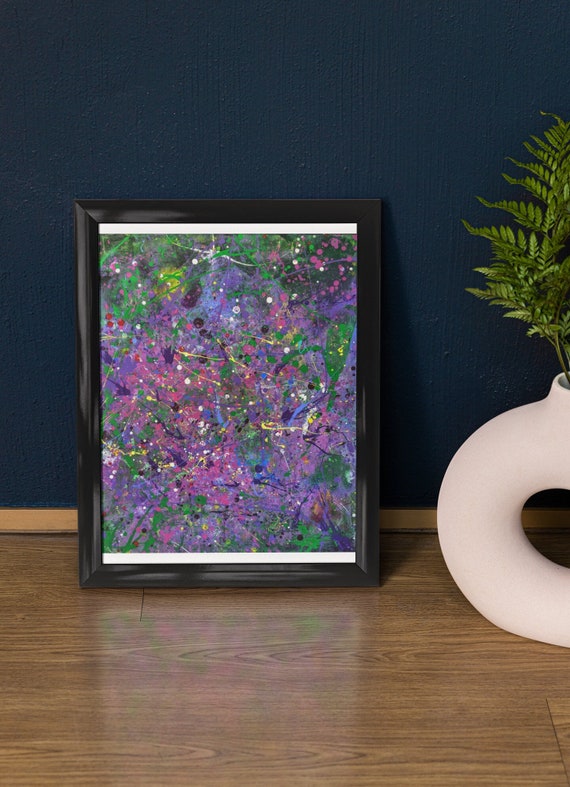 Limited Edition Contemporary Abstract Art Print from an Original Acrylic Painting