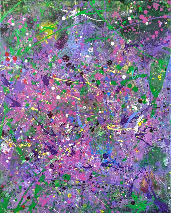 Limited Edition Contemporary Abstract Art Print from an Original Acrylic Painting