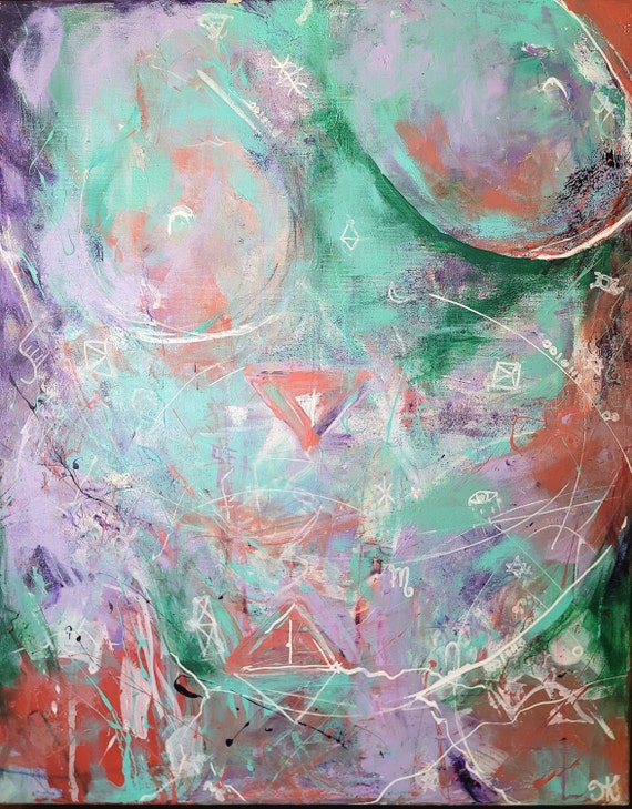 Limited Edition Art Print from Acrylic Painting