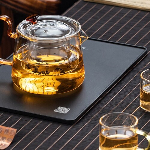 Borosilicate Glass Teapot Glass Teapot With Infuser Color Etsy