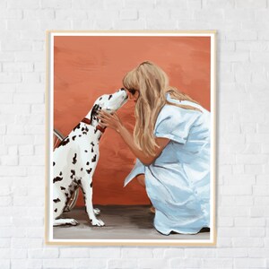 "Pittura a olio" personalizzata: stampa digitale, ritratto da foto, ritratto di cane personalizzato, popolare in questo momento