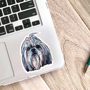 Lola the Shih Tzu Sticker