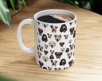 Cute Dogs Ceramic Mug 11oz