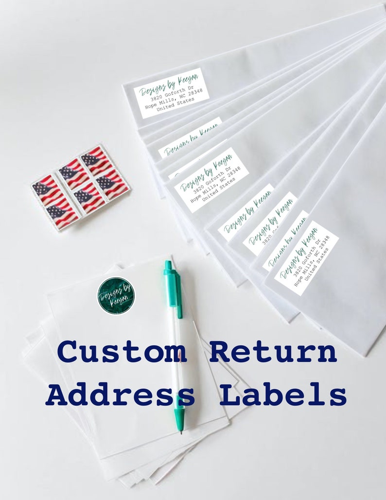 Custom Return Address Labels return address stickers water resistant vinyl labels return labels realtor closing gift trending now