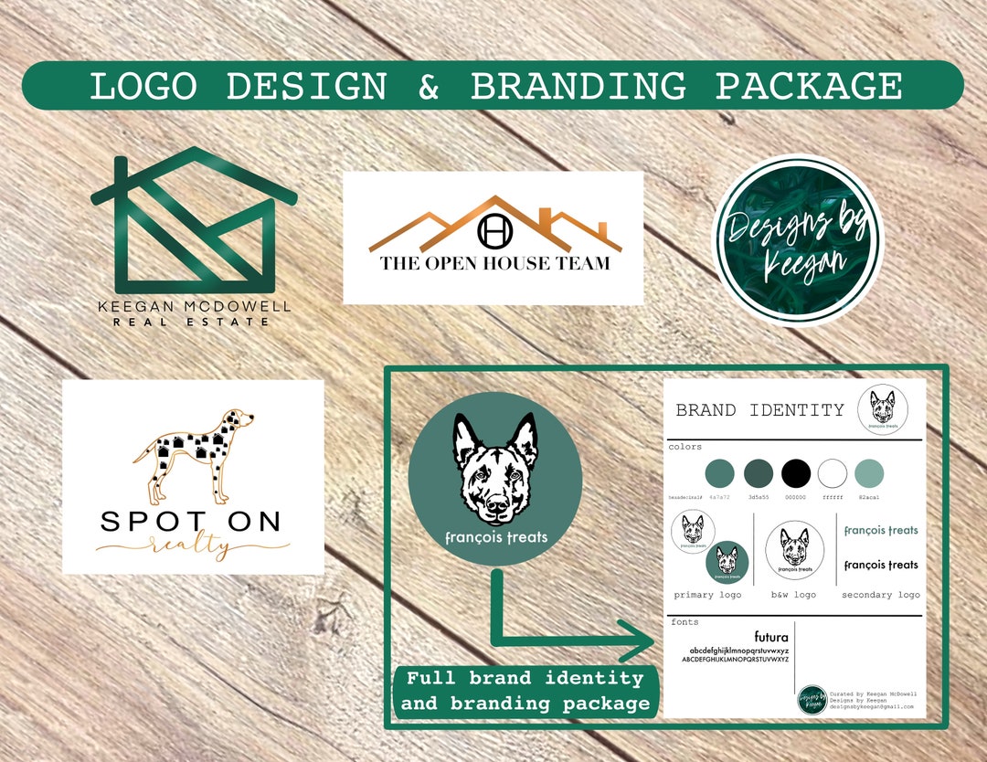 Full Branding Package and Unique Logo Design - Etsy