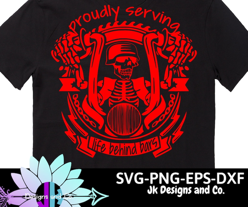 Download Life behind bars biker svg file Skull Motorcycle Biker Cut ...