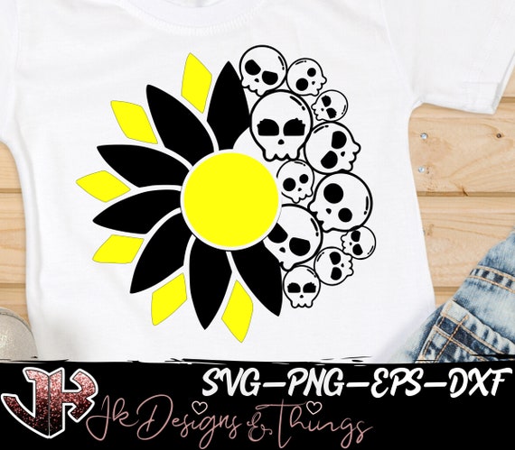 Free Free 284 Sunflower Skull Svg Free SVG PNG EPS DXF File