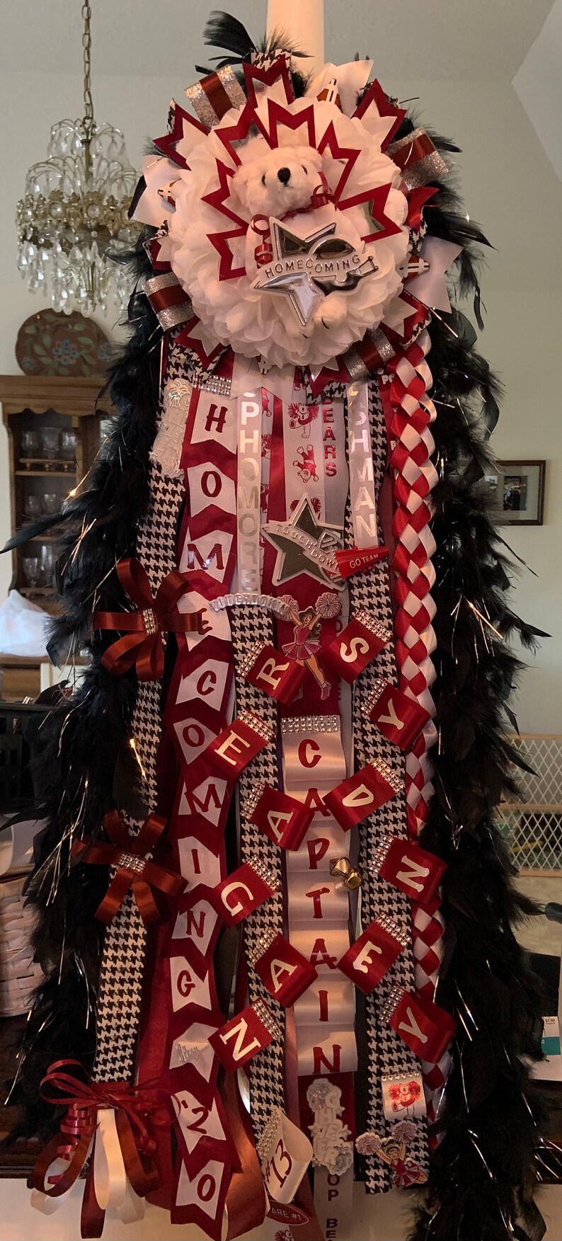 Single Homecoming Mum Custom made mum Homecoming mum | Etsy