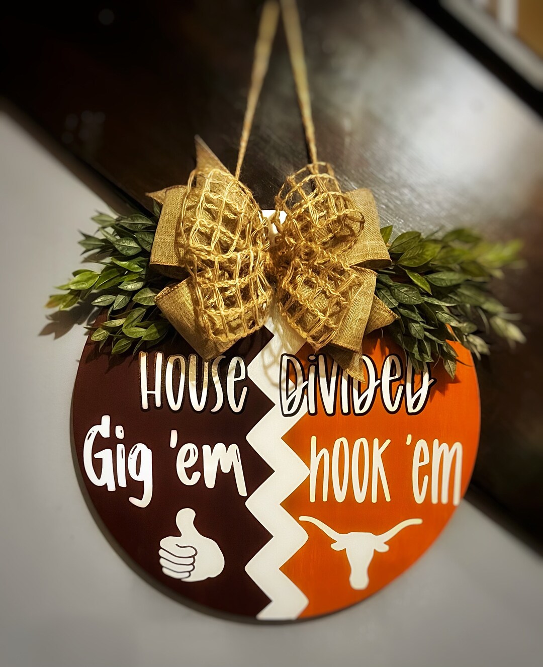 14 HOUSE DIVIDED Door Hanger Wall Art RESTOCKED Etsy