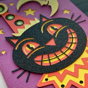 Spooky Grinning Halloween Cat