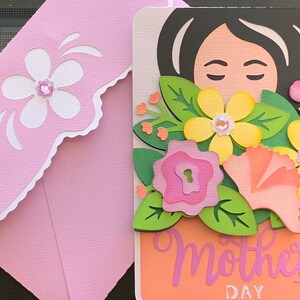 Mother&#39;s Day Bouquet Card